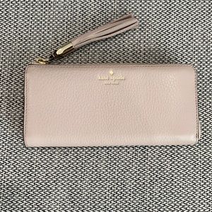 Mauve Kate Spade wallet